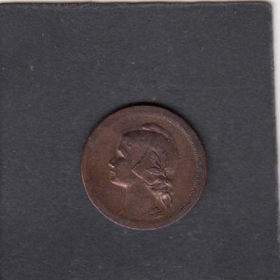 Beschrijving: 10 Centavos LIBERTY
